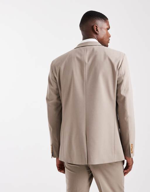 ASOS DESIGN – Schmale Anzugjacke in Braun, 3 von 5