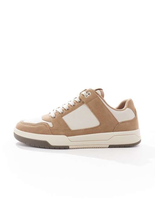 ASOS DESIGN – Schnürsneaker in Stein mit Gummisohle, 2 von 5