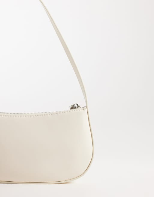 ASOS DESIGN - Schoudertas in crème, 2 van 4