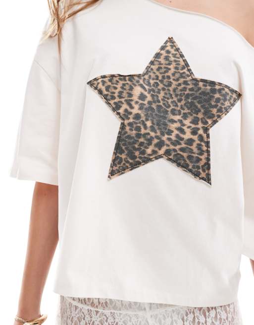 Asos leopard top sales