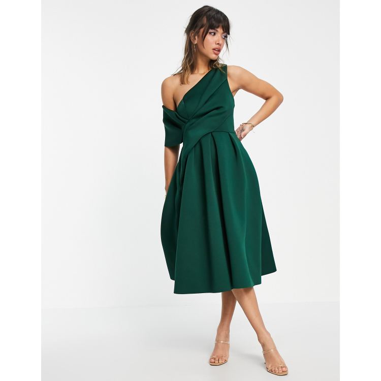 Asos schulterfreies kleid sale