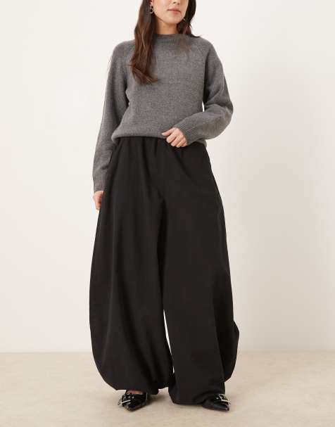 ASOS DESIGN – Schwarze Ballonhose - view 1