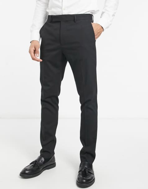 ASOS DESIGN – Schwarze, enge Anzughose - view 1