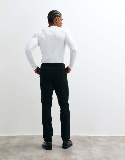 ASOS DESIGN – Schwarze, enge Anzughose, 2 von 5