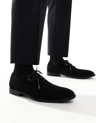 Schwarze Schnürschuhe Schwarz 42