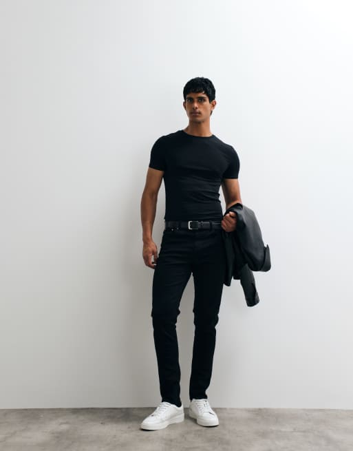 ASOS DESIGN – Schwarze Skinny-Jeans  , 2 von 5