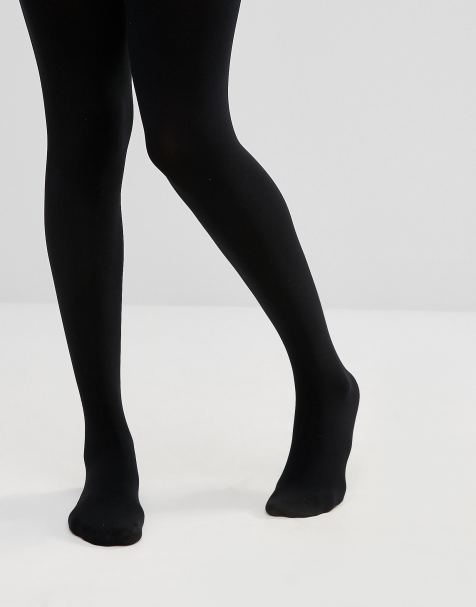 ASOS DESIGN – Schwarze Thermo-Strumpfhose, 200 Denier