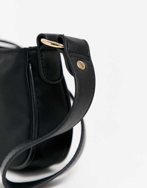 ASOS DESIGN – Schwarze Umhängetasche im Stil der 90er-Jahre, 3 von 4