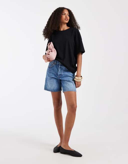 ASOS DESIGN – Schwarzes Oversize-T-Shirt, 2 von 4