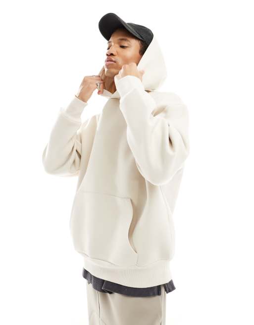 Asos beige hoodie online