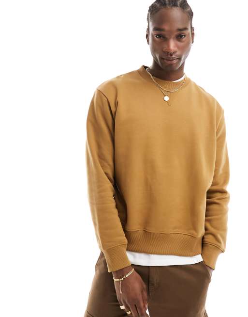 asos brown sweatshirt