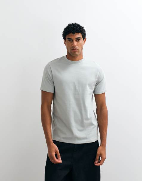 ASOS DESIGN – Schweres Regular-Fit-T-Shirt in Hellgrün - view 1