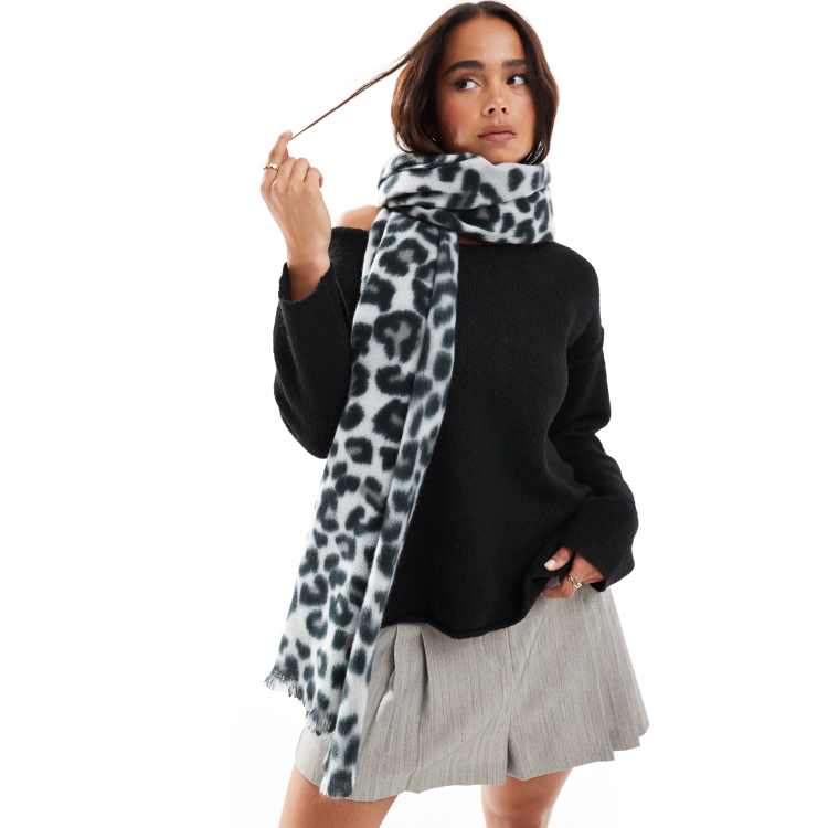 Sciarpa Skinny Con Stampa Leopardata Lunga 190 Cm - Fascia Multifunzione In Poliestere, Nastro Per Capelli, Cintura O Accessorio Da Collo, 4 Fantasie Animalier Disponibili (giallo/beige)