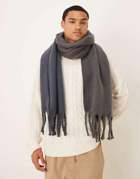 ASOS DESIGN - Sciarpa grigio sfumato - view 1
