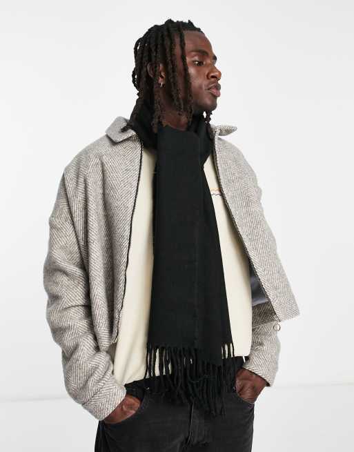 ASOS DESIGN - Sciarpa nera