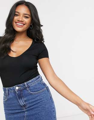 asos black bodysuit