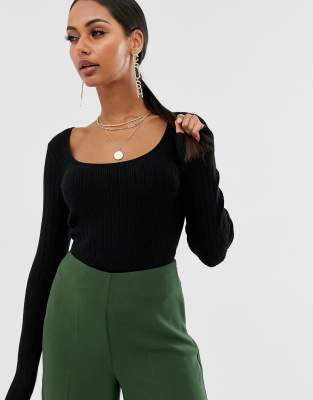 black jumper long sleeves