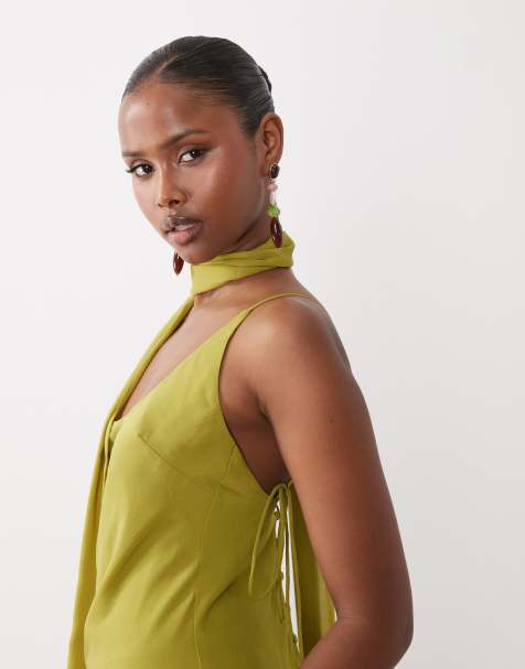 asos a line dress ASOS | Dresses | Asos Emerald Offshoulder Bowwaist Cocktail Dress