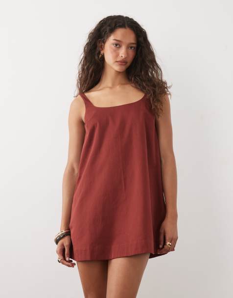 Red Dresses | Burgundy, Wine & Dark Red | ASOS