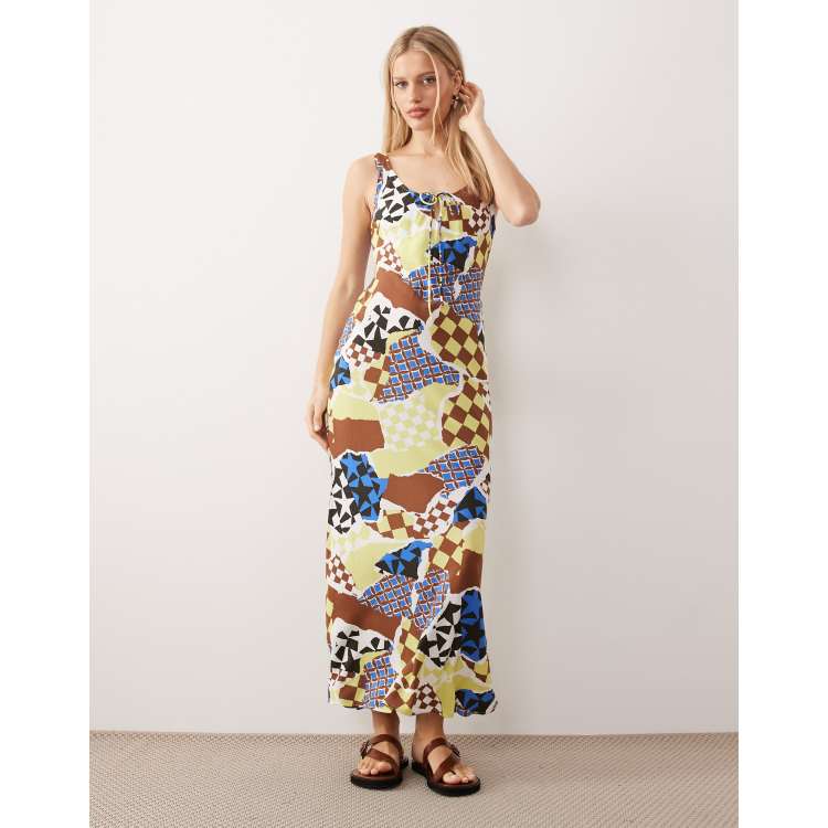 asos edition floral sequin placement midi dress in dove gray Asos Edition Floral Sequin Placement Midi Dress in Dove Gray