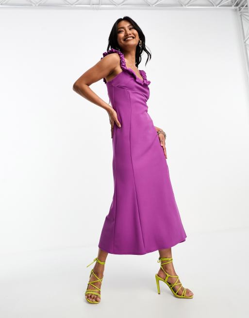 Asos dresses purple best sale