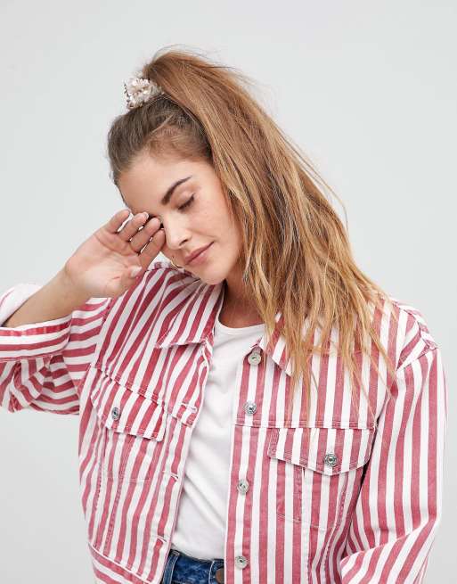 ASOS DESIGN - Scrunchie haarstrik met pailletten