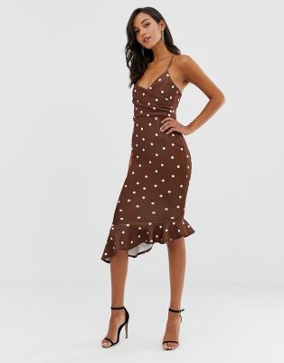 asos design scuba dress