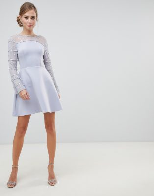 scuba mini dress
