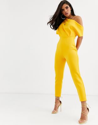 asos yellow jumpsuit