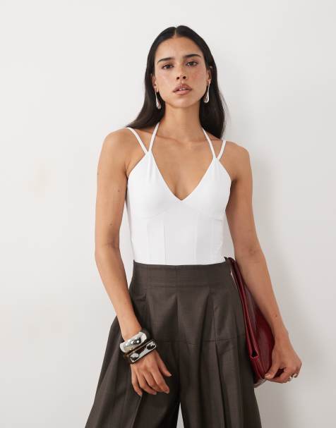 ASOS DESIGN sculpt body i naturvit - view 1
