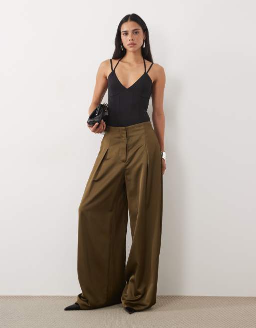 ASOS DESIGN sculpt bodysuit in black, 2 of 4