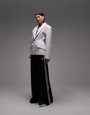 Asos Design Sculpted Cinched Waist Blazer