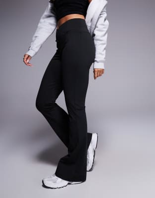 Asos Design Sculpting Cross Front Flare Pants