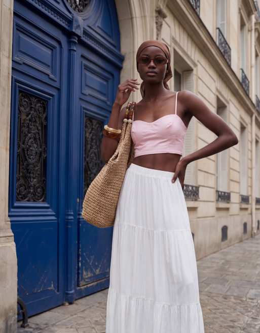 ASOS DESIGN seam detail bralet in dusty pink - part of a set, 10 of 11