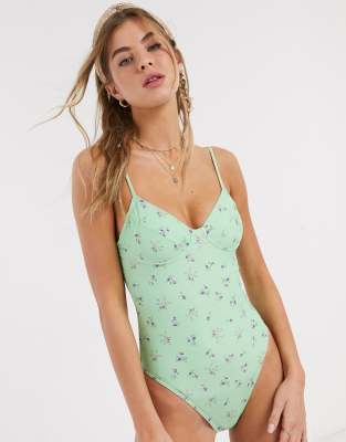 ditsy floral swimsuit