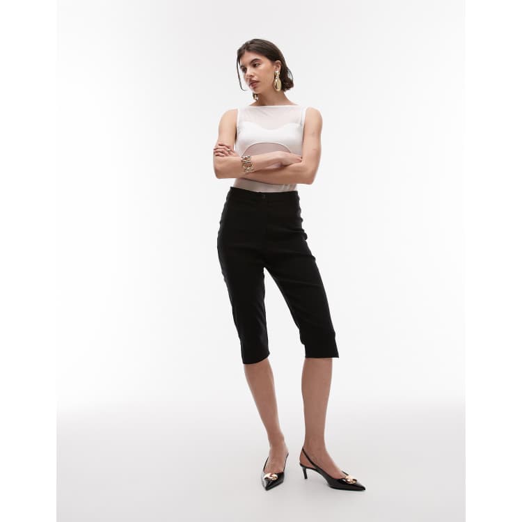 ショートパンツ [MATINKIM]capri slit pants in black 208607655-1-black?$n_750w$&wid