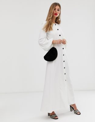 asos full length dress