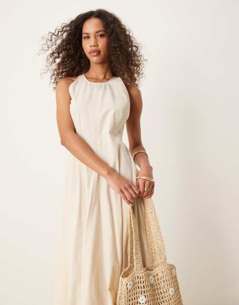 off the shoulder long sleeve flowy dress Cocoa Long Sleeve Maxi Dress