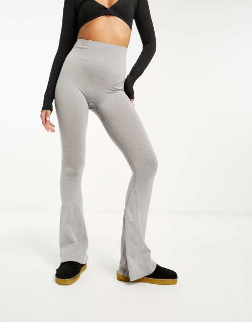 Buy Charcoal Marl Flare Leggings 20, Leggings