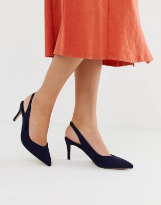 navy heels asos