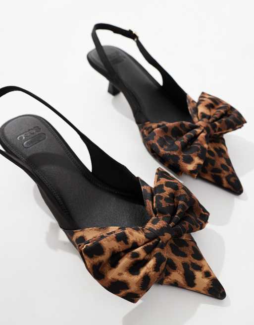 Asos leopard print flats deals