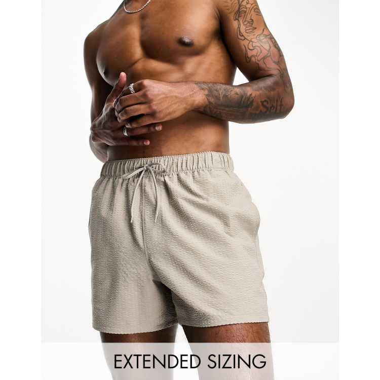 Mens seersucker store swim shorts