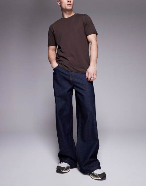 ASOS DESIGN – Sehr weite Jeans in Raw-Waschung - view 1