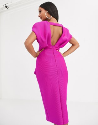 asos cape sleeve dress