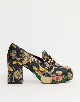 platform mid heels