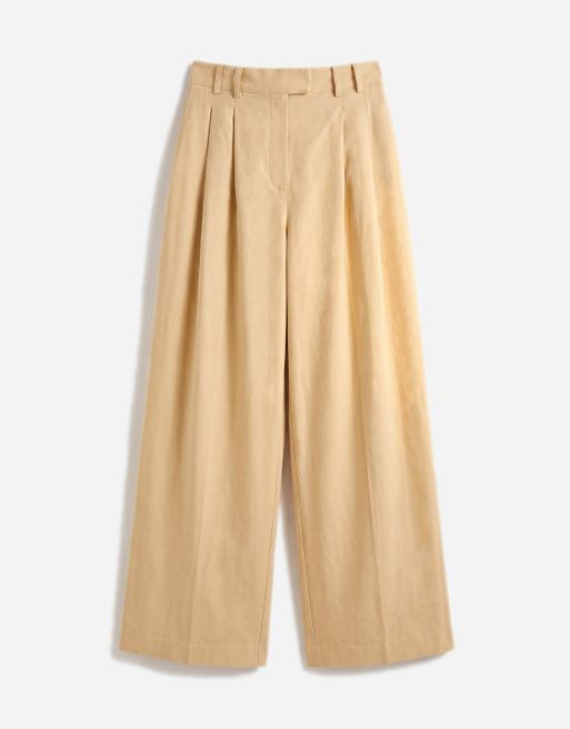 ASOS DESIGN - Sennepsgule skræddersyede bukser i herrestil, 6 af 9