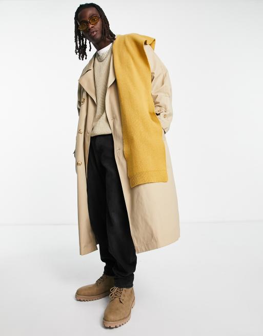 ASOS DESIGN - Sennepsgult standardtørklæde , 4 af 4