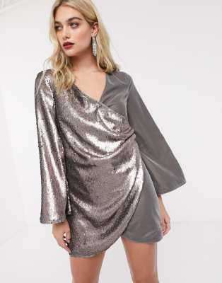 shift sequin dress