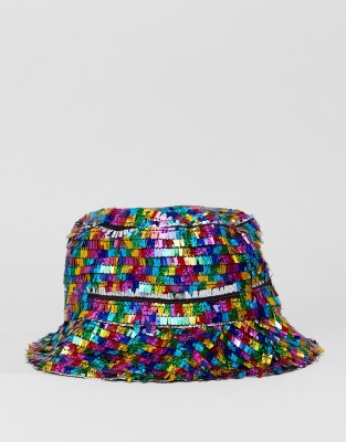 sparkly bucket hat