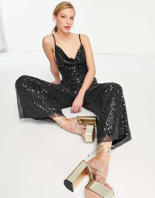 Asos sequin outlet jumpsuit